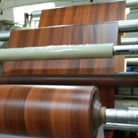 Furniture pvc film  Decor pvc With Real Texture Laminate Sheets For Cabinets