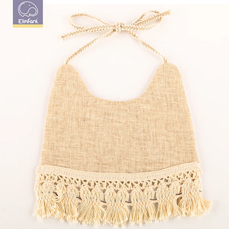 
Elinfant double sided bandanna baby bibs organic cute bibs for infant baby 