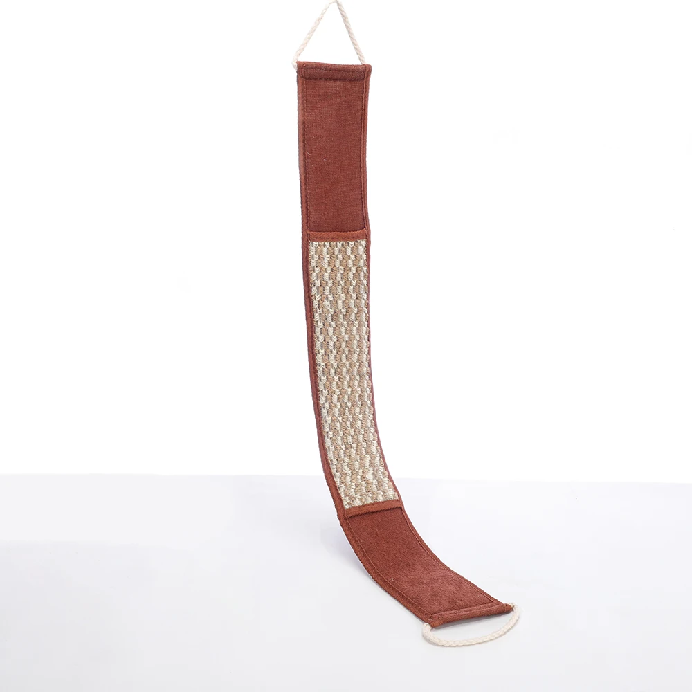 Cotton Hemp Body Wash Bath Back Scrub Long Shower Belt Soft Bath Towel Sponge Strap