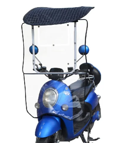 2020 New Wonderful Detachable Foldable Electric Car Shelter 7 Character Car Pent Winter Motorcycle Windshield