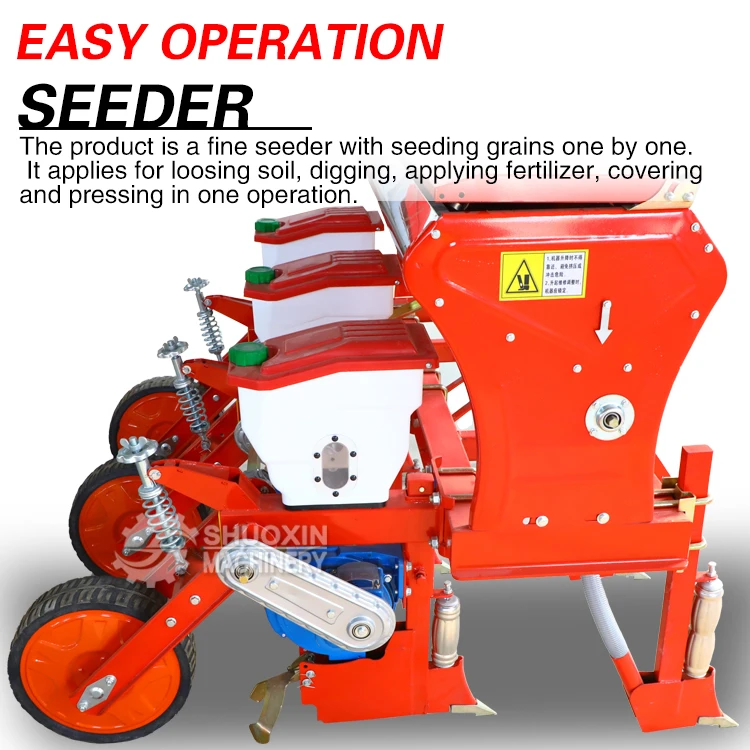 Agricultural farm planter machine precision corn seeder 4,5, 6,8 rows no till farm machines agriculture seeder