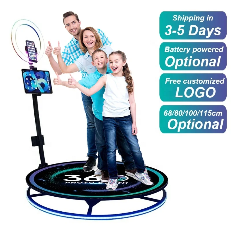 360 degree photo booth portable selfie station photo booth 360 photobooth wholesale