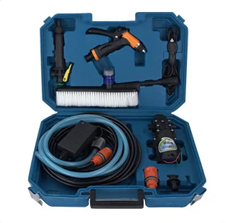 12V Electric Car Washing Machine Cleaner Self-Priming Water Pump Portable High Pressure Car Washer