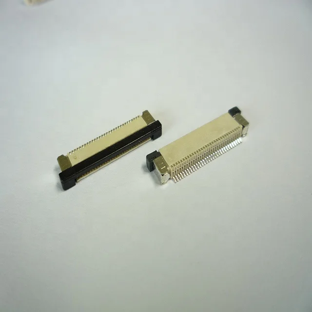 FPC connector 1.0mm H2.02.5 drawer type under horizontal SMT4-40P