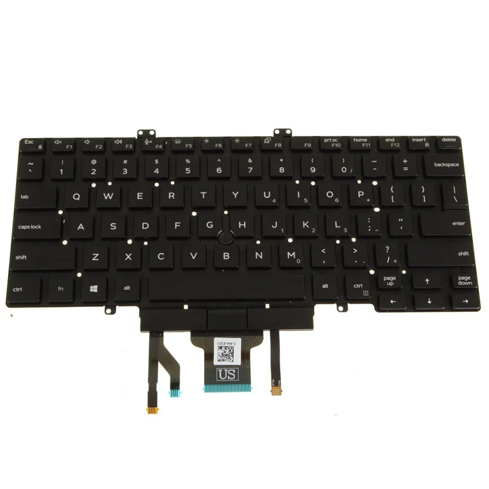 Wholesale Backlit Laptop Keyboard Replacement for Dell Latitude 5400 5401 5410 5411 3J9FC 03J9FC