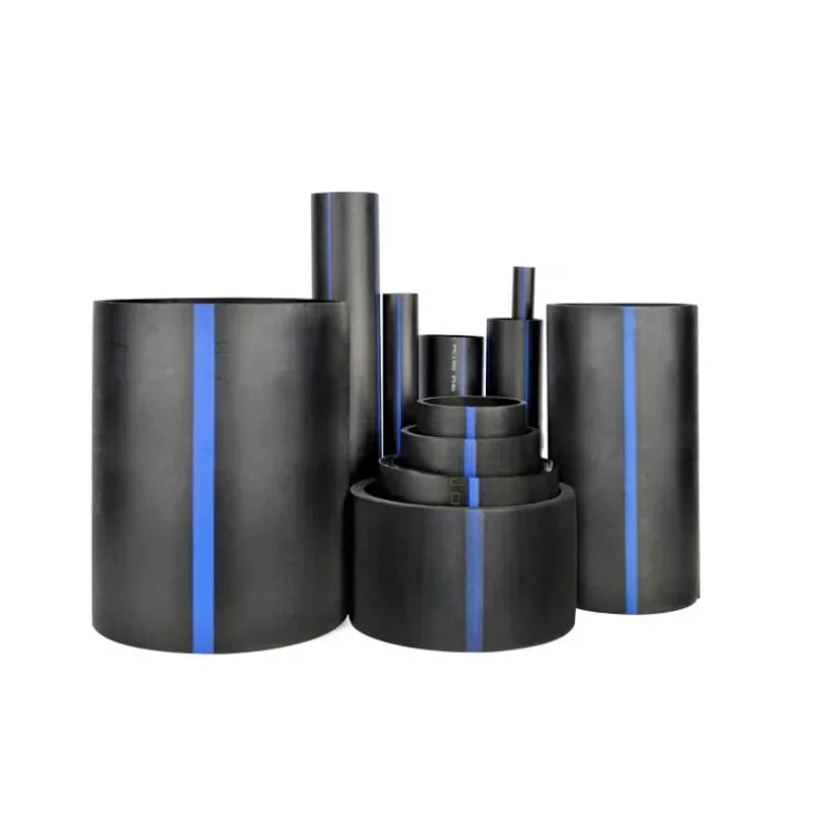 HDPE PIPES Fittings Pe Water Plastic Tube Large Diameter Irrigation Polyethylene Pipe HDPE Carat Corrugated Tube