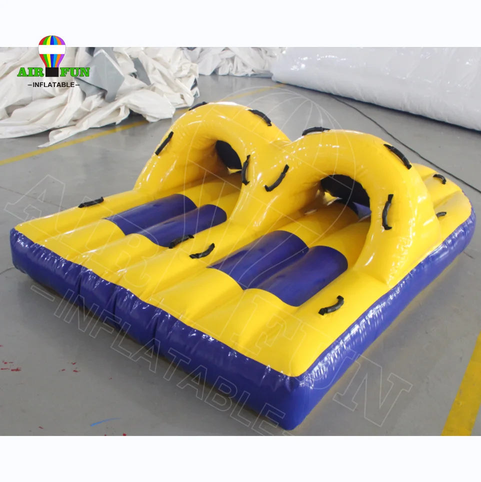Airfun 6 человек пончик лодка надувная водная буксируемая труба Лыжная для водных развлечений
