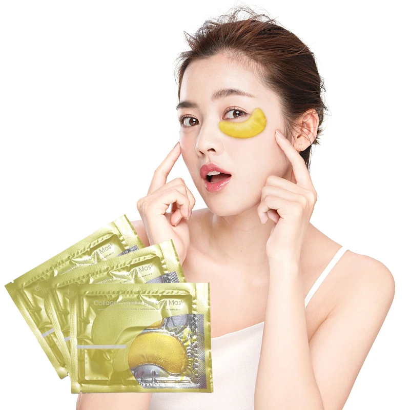 OEM Factory direct Sell Skin Care Organic Moisturizing Crystal Collagen Under Eye patch Sleeping Eye Mask For Eye Care