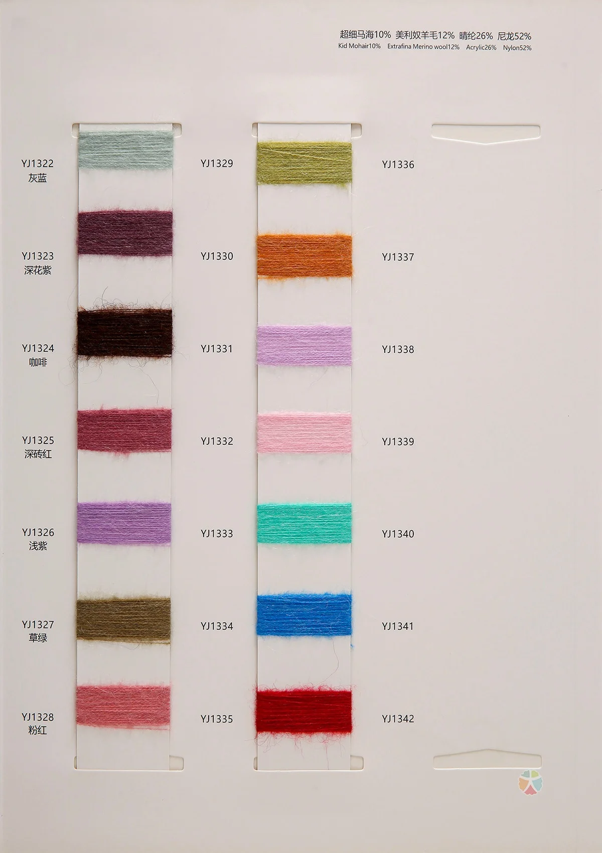 Wholesale S.Africa 1/28NM 52% Nylon 26% acrylic 12% wool 10% mohair Special fancy yarn italy silk mohair yarn cone knitting wool