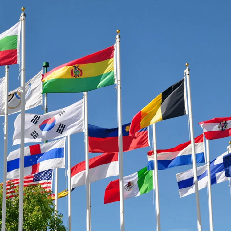 
Customized digital printing 100D polyester 3x5ft chaldean nation flag for outdoor Event 