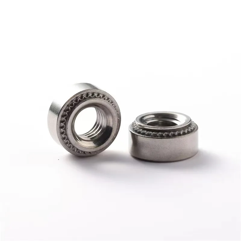 Stainless Steel 304 Round Body Cls M2 M3 M4 M5 M6 M8 M10 Self Clinching Nuts For Sheet Matel