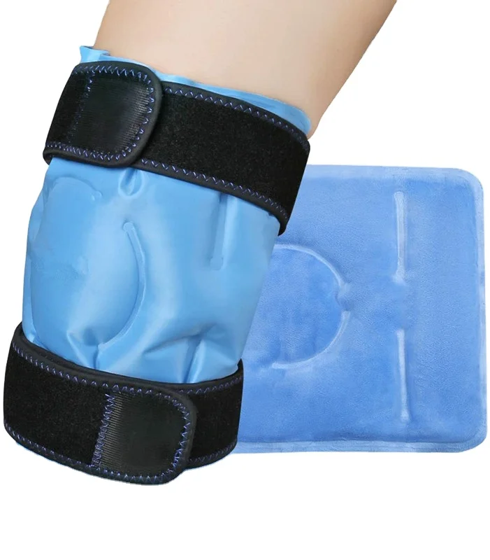 2023 New Design Reusable Knee Ice Pack Wrap Cold Ice Pack for Knee for Muscle ache