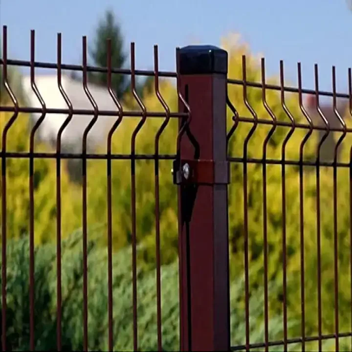 Fence garden black powder coated australia type 3d fence electric galvanized welded wire mesh