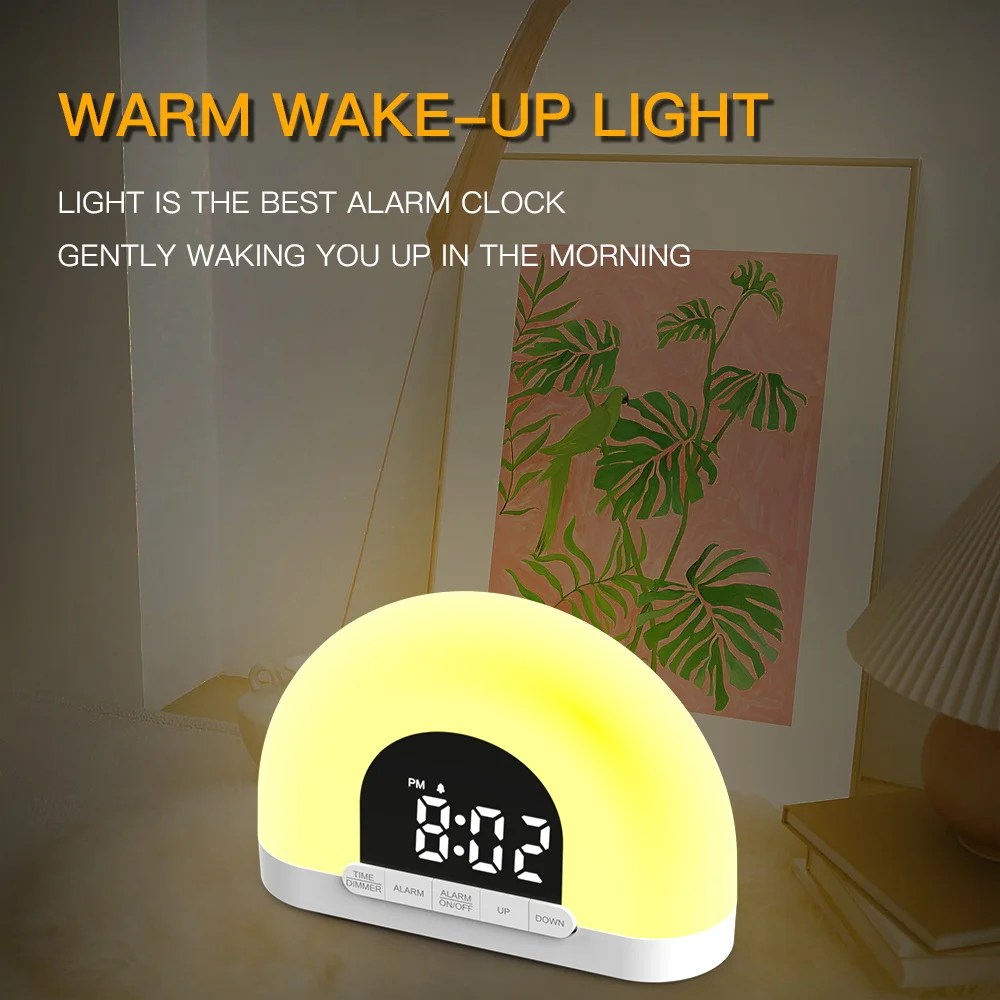 Sale Cheap Sunrise Alarm Clock Smart Wake Up Light Loftey Wake Up Light Light Alarm Clock Digital