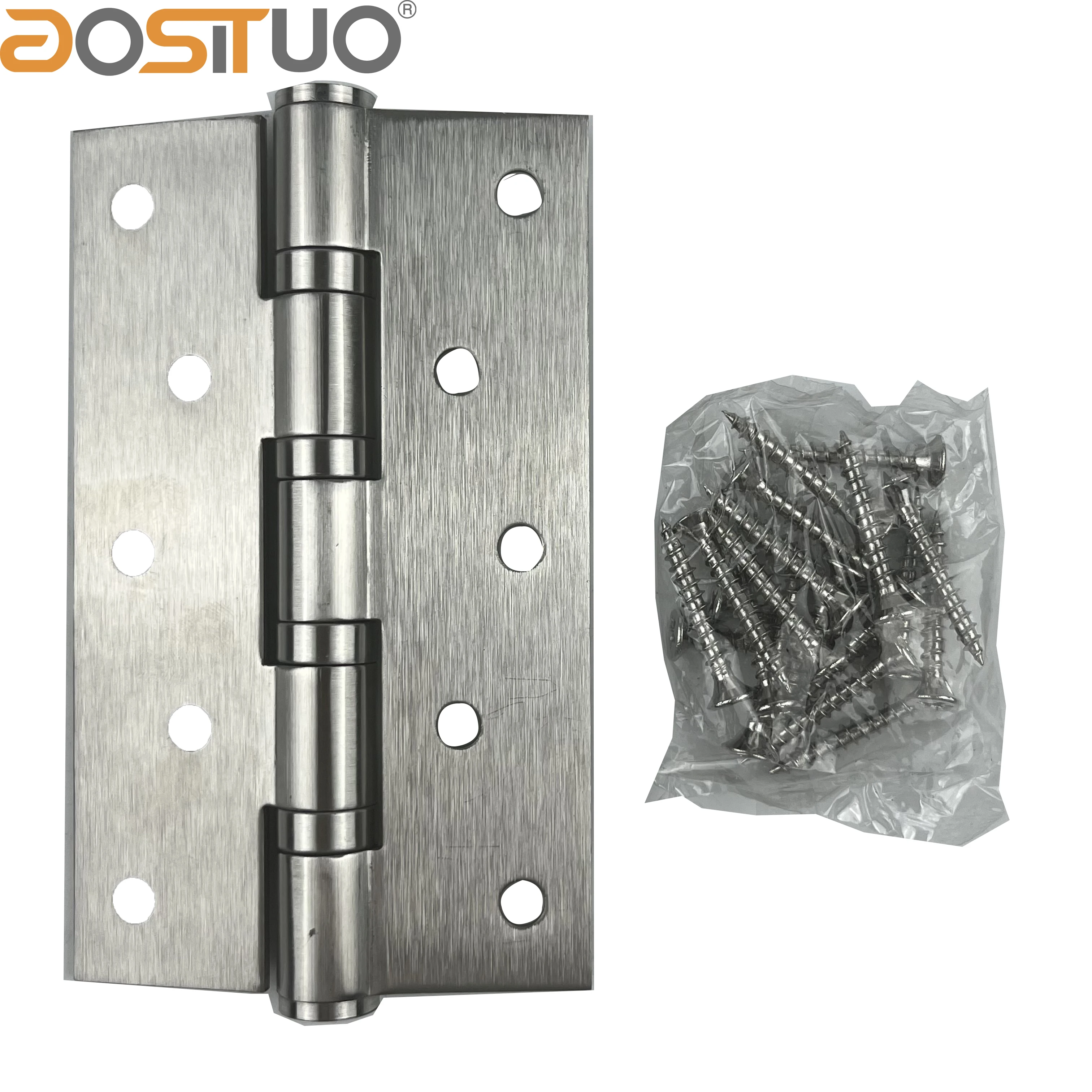 flat open four ball bearing butt 5 inch stainless steel butt hinges for metal door