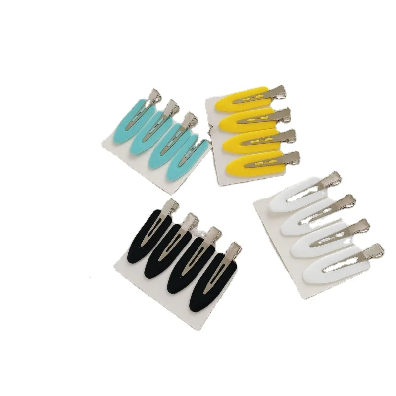 Fashion Beauty Salon Seamless Hairpin Professional Styling Hairdressing Makeup Tools Girl Headwear Women Hair Clips