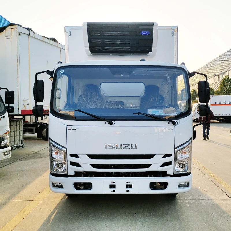 wholesale cold plate freezer truck  price howo isuzu 6x4 4x2 container freezer refrigerator trucks