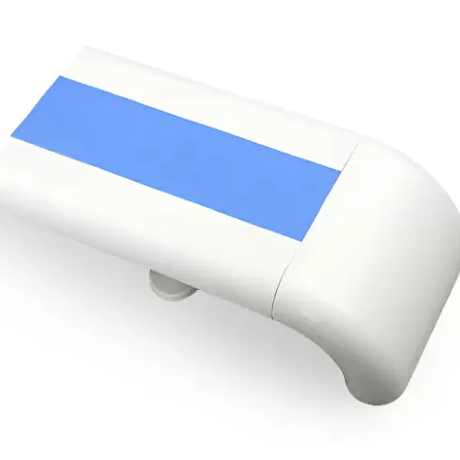 Wall Mounted PVC Plastic balustrades handrails anti- Collision hospital hallway Handrails with bracket