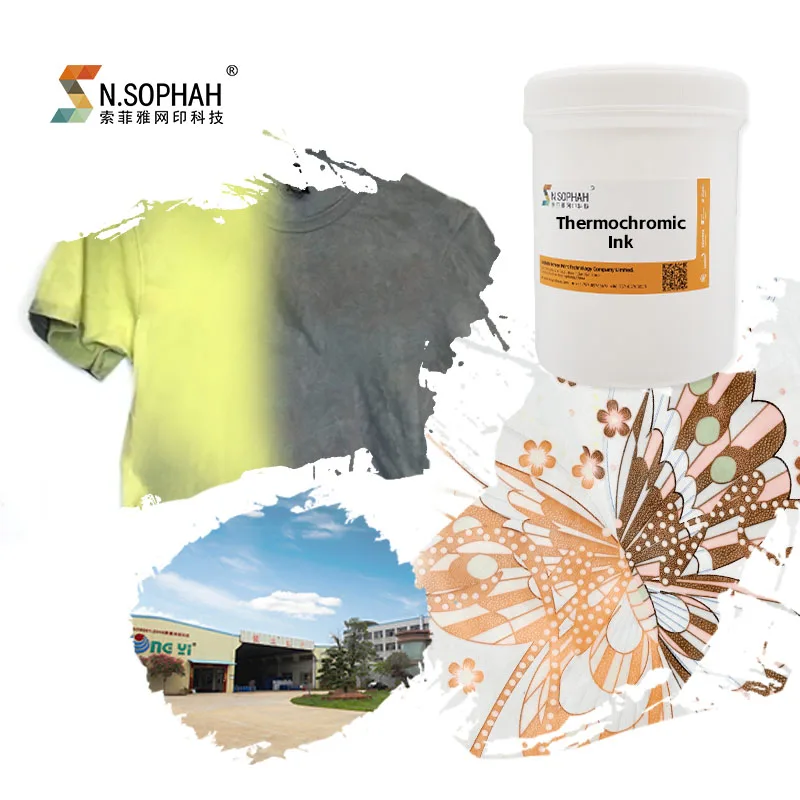 Garment Printing Thermochromic Paste Fabric Ink for Screen