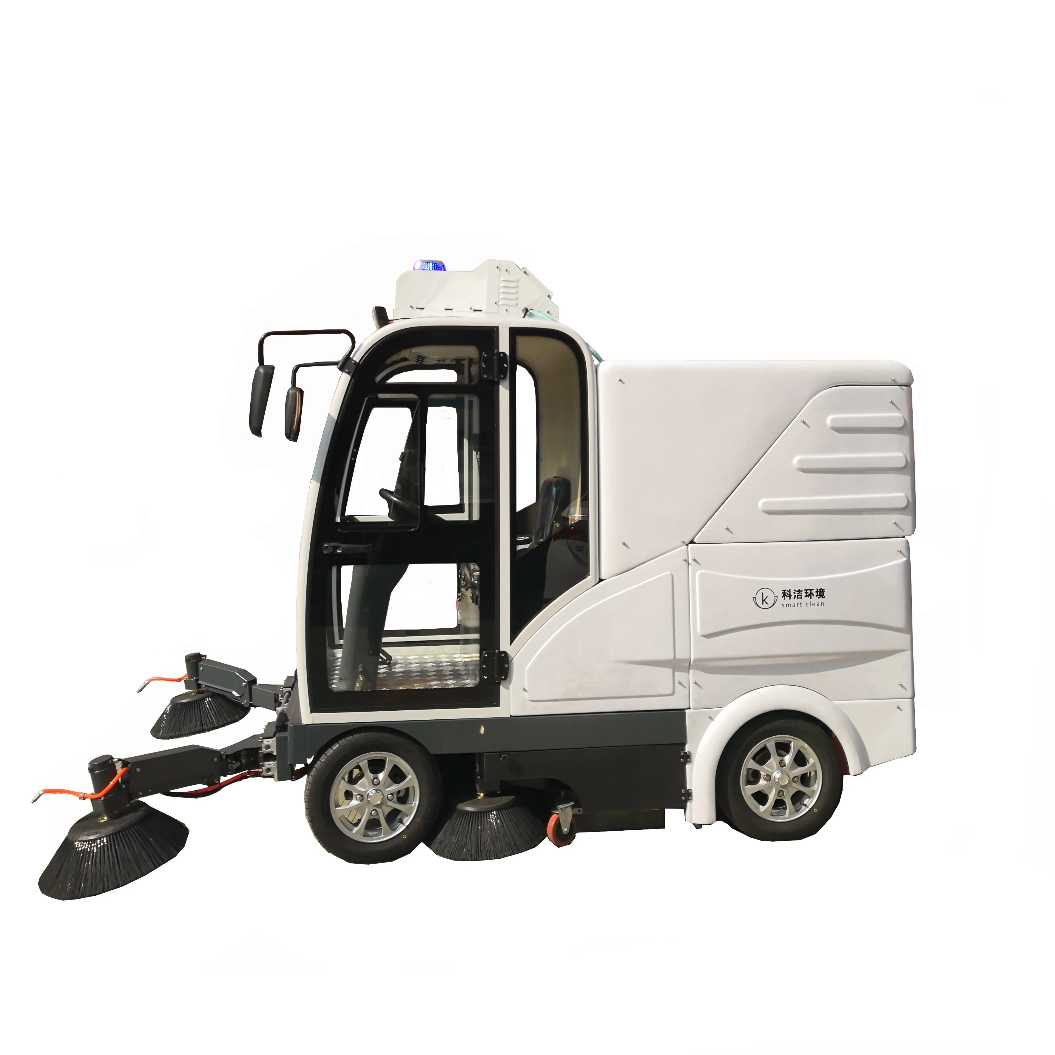 SC2280F Electric Road Sweeping Machine Floor Cleaning Machine Street Sweeper Car