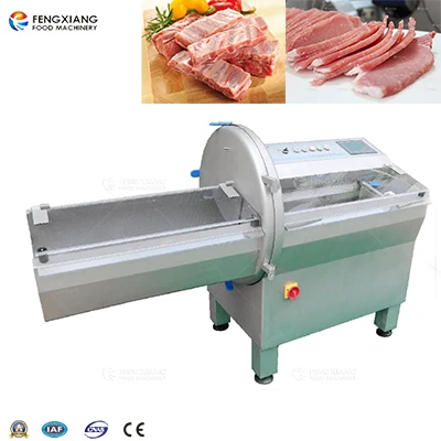 FKP-25 Commercial Frozen Row Meat Slicing Machine Steak Bacon Ham Slicer