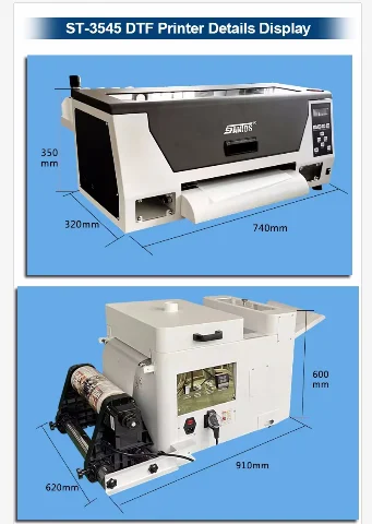 Inkjet Printer for t-shirt clothes A3 size high quality Pet film transfer 30cm DTF printer