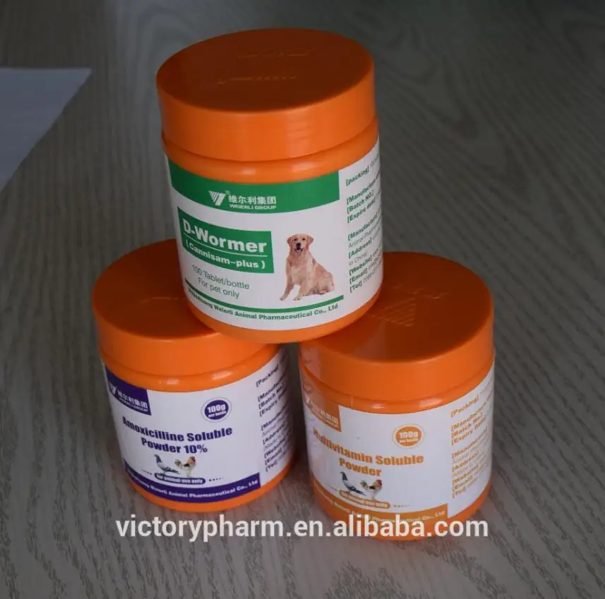 
OEM GMP dog worm rid fenbendazole praziquantel pyrantel pamoate tablets Supply 