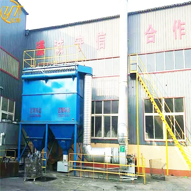 Crusher Plant Boiler Bag Dust Collectors Electronic Dust Collector Provided Carbon Steel Jet Engine Pump Dust Machine Esp Pump