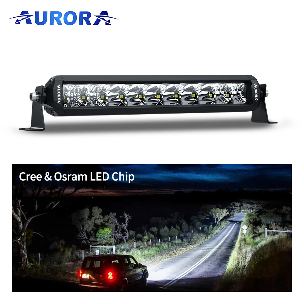 AURORA Patent New Arrival USA Designed  Screwless LED Bar Light 100W 22 Inch Slim Led Light Bar
