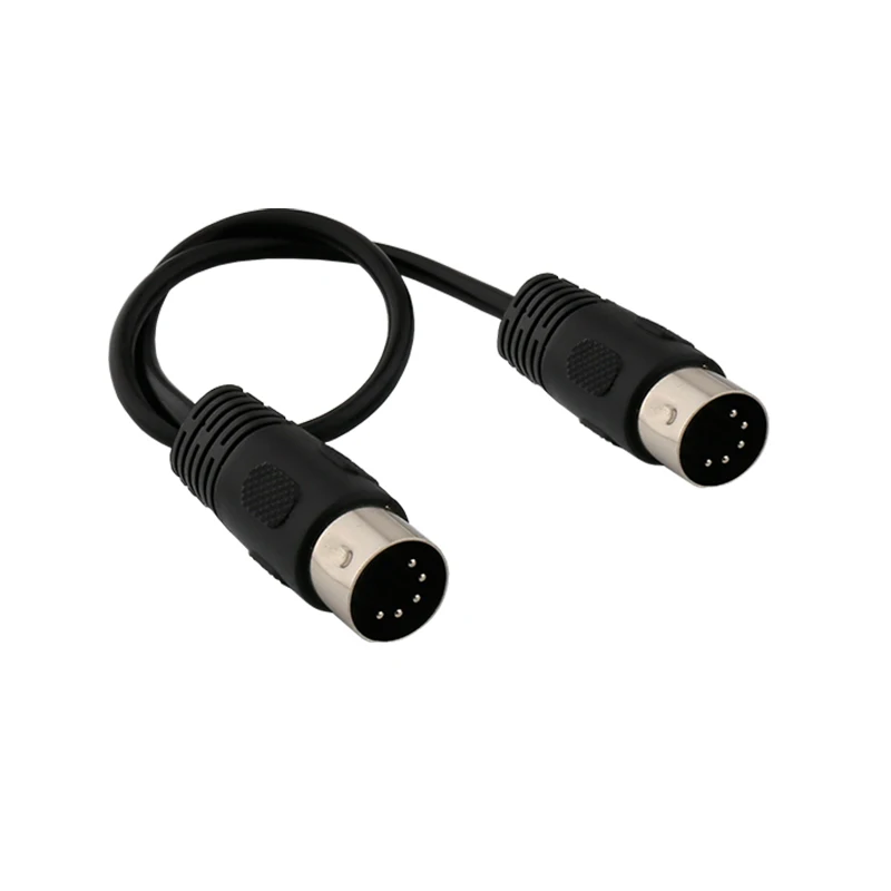 Midi Din 4 5 6 7 Pin Cable Male to Female Connector 0.5m
