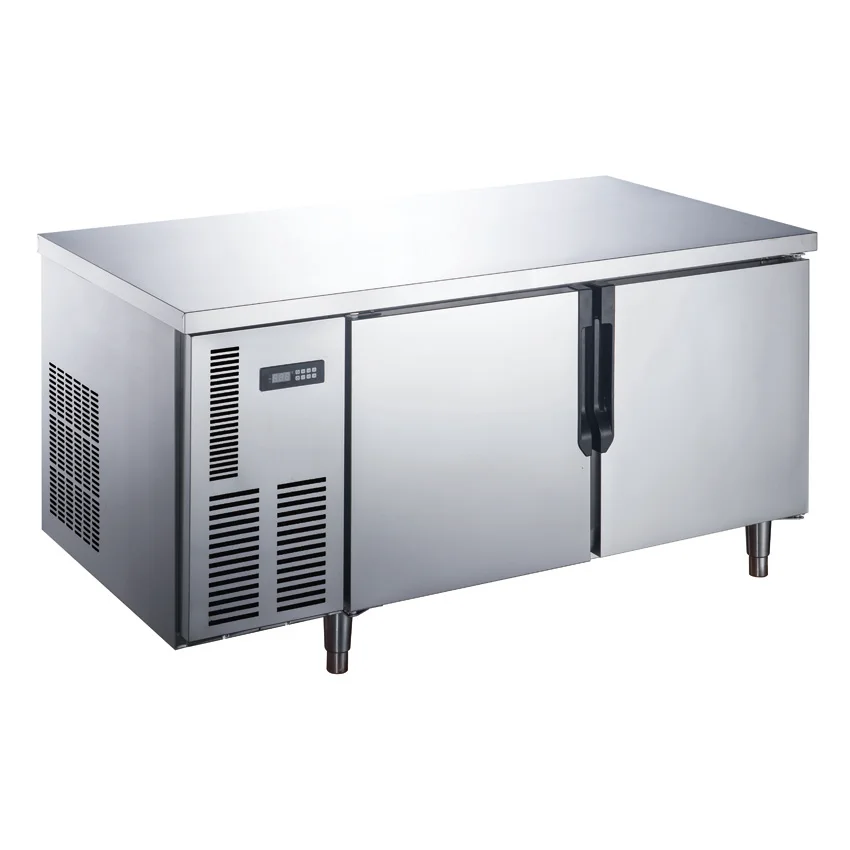 Commercial Undercounter Electric Freezer & Chiller Static Cooling Refrigerated Worktable Refrigeration Equipment