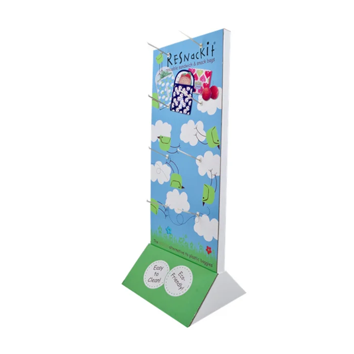 2024 HOT New Free Custom Design Cheaper High Quality Promotion Recyclable Bracelet Display Stand/Cardboard Hook Display