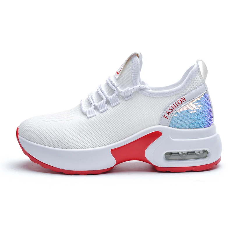 Lightweight Comfort Antiskid Breathable High Quality Thick Soled Sports Shoes