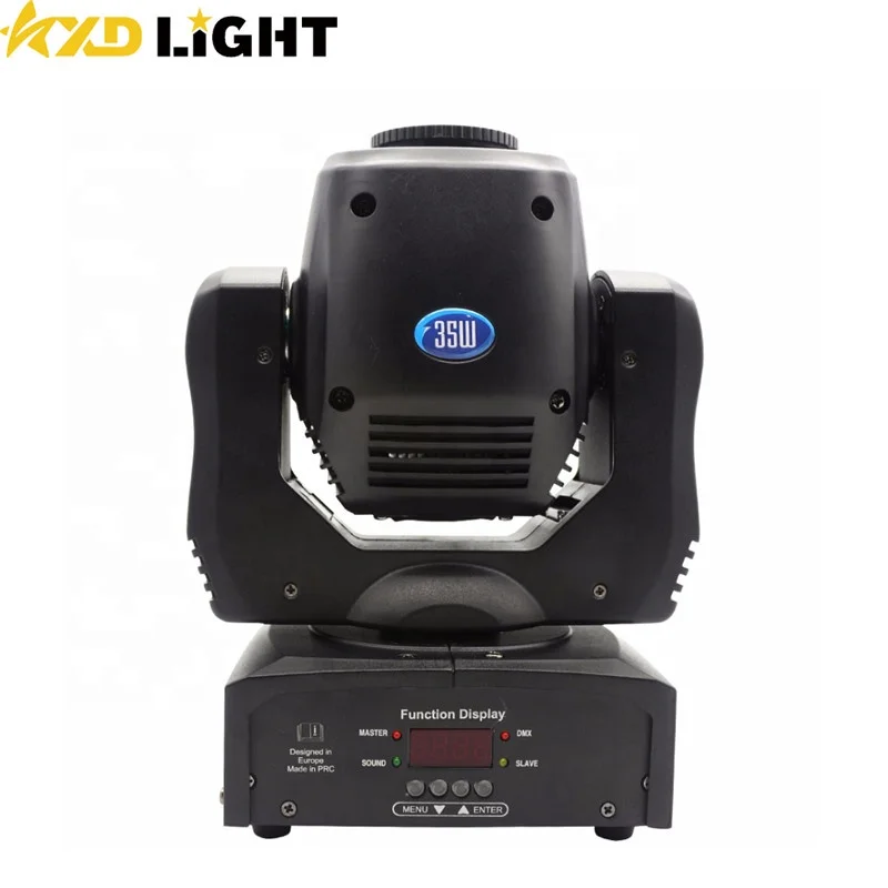 60W Mini Spot LED Moving Head Stage Light 30W Portable Mobile DJ Smart DMX512 Home Party Disco Lighting