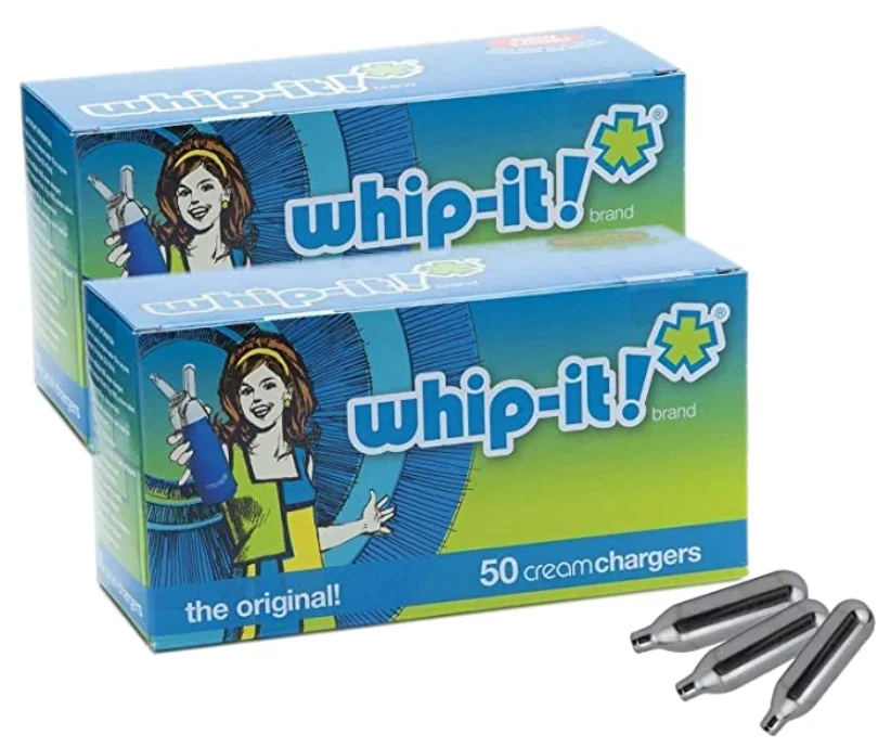 
 Whip-It! Brand: The Original Whipped Cream Chargers (100 PACK)  OEM  
