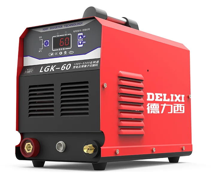 
DELIXI LGK200 plasma metal cutting machine with high power factor and input voltage range from 320v-450v 