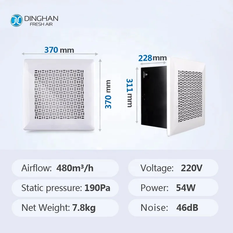 Made in China Full Metal Exhaust Fan  Ventilation Fan For Bathroom