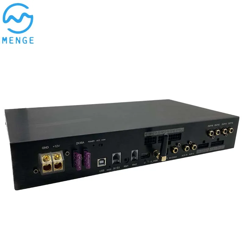 Auto Electronics 5.0 Bluetooth 12 Channel Car Audio DSP Processor PC Software Operating Multi Channel DSP Amplifiers