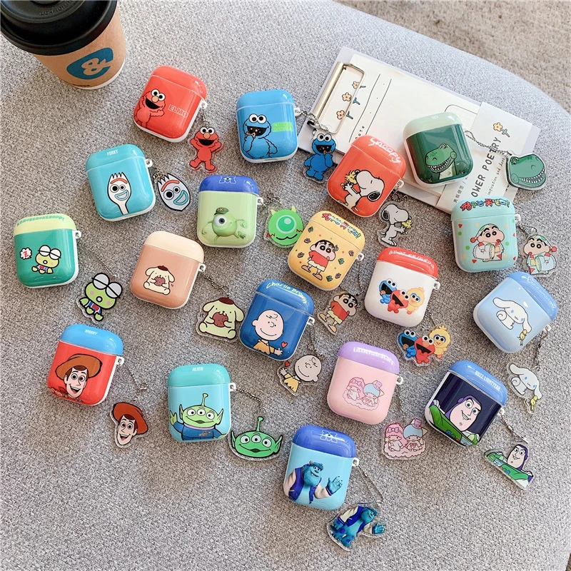  BOORUI cute anime earphone accessories nuevos cases for airpods pro hard pc material sublimation cover 1