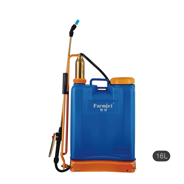 20L brass pump knapsack manual hand sprayer