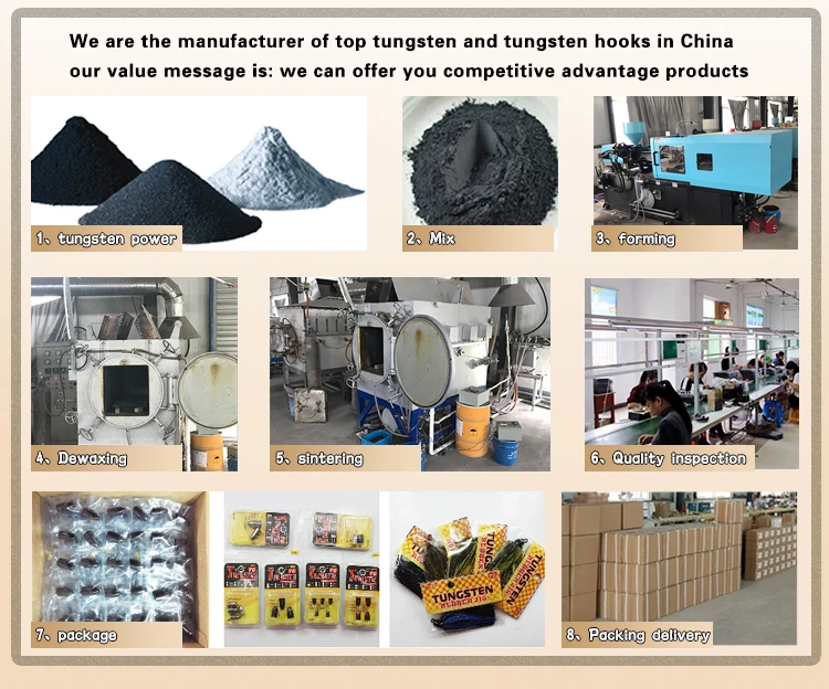 High Quality Black Tungsten Bullet Worm Weight Flipping Weight Fishing Sinker Lure Fishing Accessory