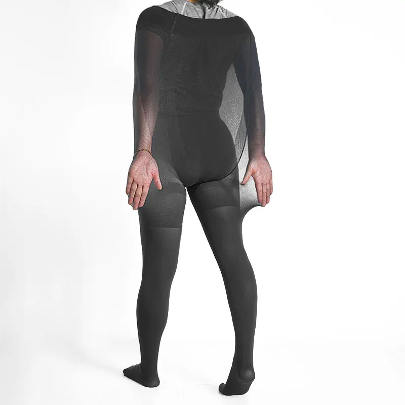 Ladies Transparent Silk Body Stockings Maternity Leggings Plus Size Pregnant Women Extra Large