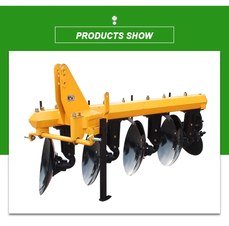 Cultivator mini plow  garden tractor disc plough  mf disc plough for sale