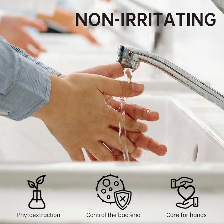 Gloway Manufacturer Customization-Supported Mild Formula Scented 7G Antimicrobial Liquid Foaming Hand Soap Tablet Refills