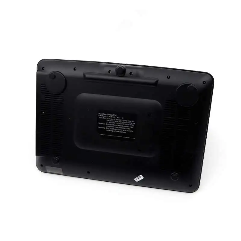 KCR 13.3 inches Screen Outdoor Rechargeable Battery USB TV Game Portable DVD Player