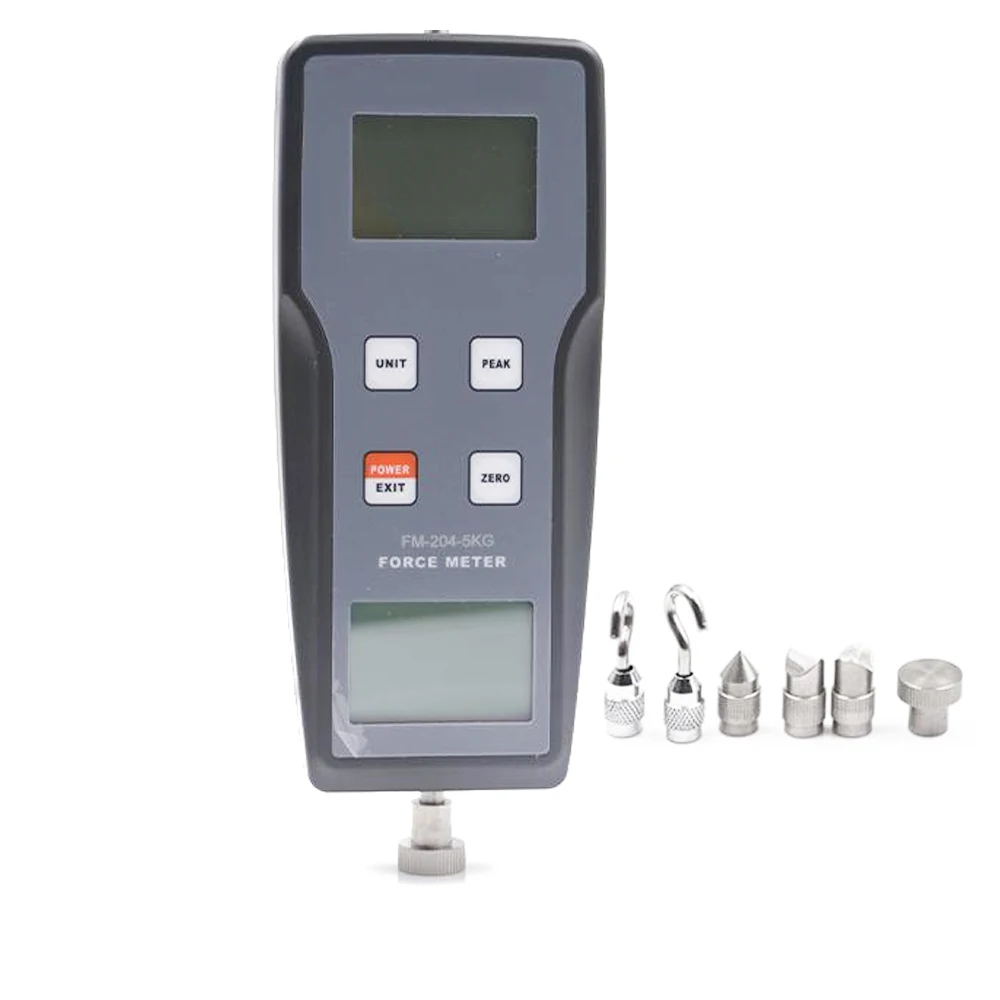 FM-204 Digital Dynamometer Measuring Instruments Thrust Analog Push Pull Force Gauge used Electronics, Building Hardware