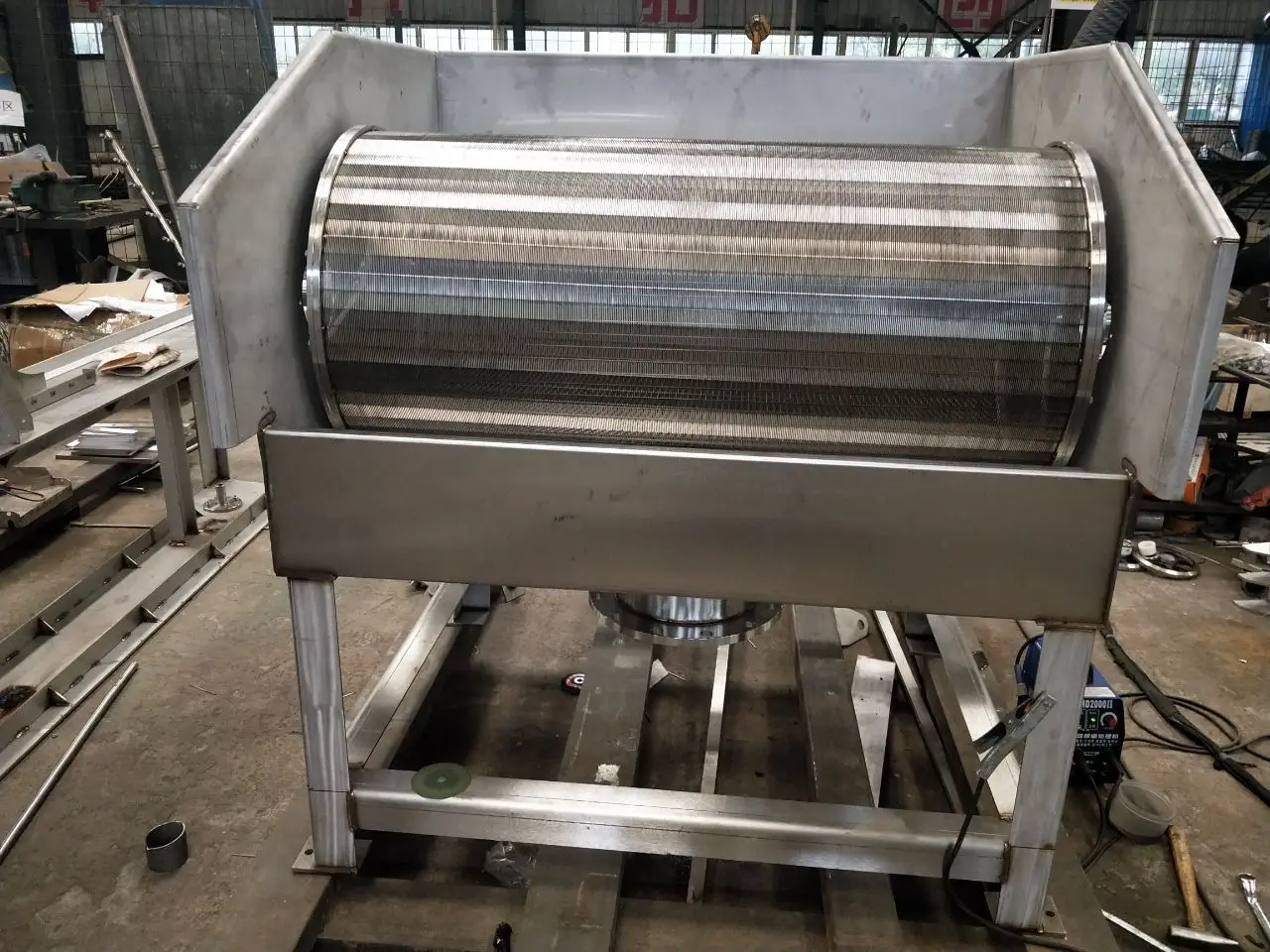 
Inward Screen Rotary Drum Filter for pulp and paper 