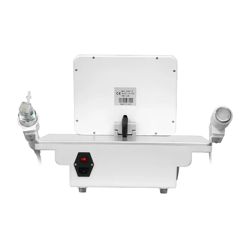 Portable 2 IN 1 10 25 64 Pins Skin Tightening Rejuvenation Wrinkle Stretchmark Removal Rf Fractional Gold Microneedle Machine