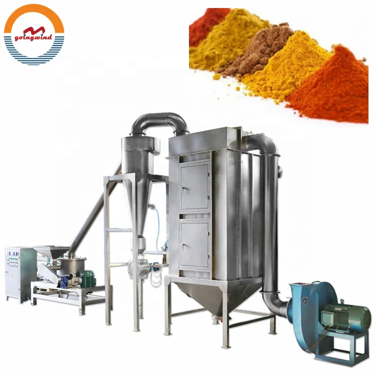 Good Price Automatic Industrial Spice Powder Grinding Machine Dry Spices Commercial Large Size Grinder Industry Mill for Sale