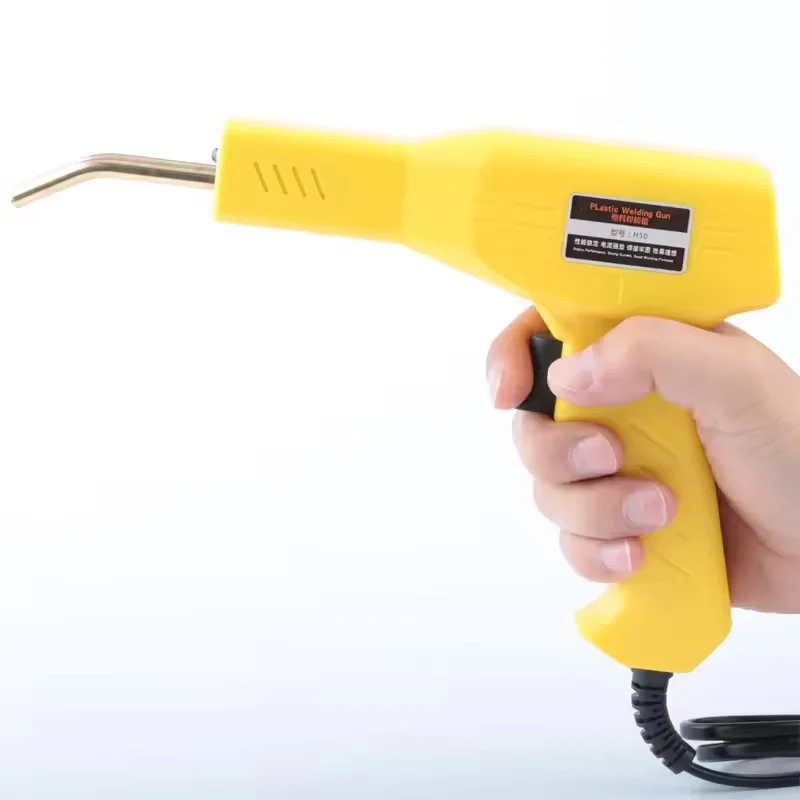 1 Pcs 50W Hot Melt Stapler Plastic Welding Heat Gun Kit For Car Bumper Repair